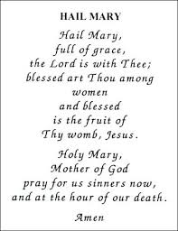 Hail Mary Google Images Hail Mary Blessed Mother Hail Mary Prayer