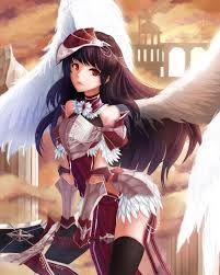 Black And White Warriors Anime Sugoi Anime Picture 2160x2700 With Original Ddddddd Long Hair Single Tall Image Highres Black Anime Warrior Girl Anime Black Hair Anime Angel Girl