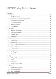 Writing Task 1 Simon Page 1 Ielts Writing Task 1 Simon