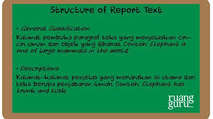 Maybe you would like to learn more about one of these? Contoh Report Text Dalam Bahasa Inggris Bahasa Inggris Kelas 11