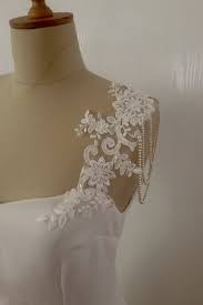 Detachable Wedding Dress Straps Ivory Crystal Hand Beaded Etsy Wedding Dresses With Straps Detachable Wedding Dress Wedding Dresses