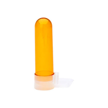 PASSARO - BEBEDOURO SIMILAR ALARANJADO / BRANCO - M 30 ML