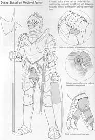 Medieval Armor Parts - Draw Robots - Joshua Nava Arts