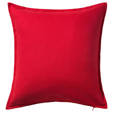 Gurli Red Cushion Cover Ikea Cushion Cover 20x20 Pillow Covers Winter Pillow Covers