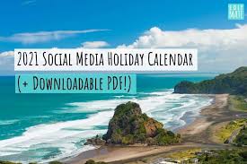 National raspberry cream pie day. 2021 Social Media Holiday Calendar Editmate