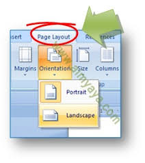 Cara Mudah Merubah Kertas Menjadi Landscape Portrait Di Ms Word Cara Aimyaya