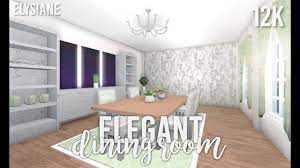 Roblox Bloxburg Elegant Dining Room Youtube We've gathered up a bunch of great house designs that will hopefully help you in your next build!