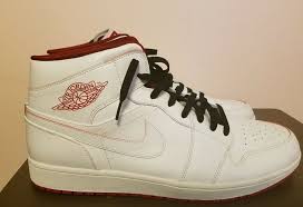 Jordan 1 Retro High Defiant White Black Gym Red Nwob 100 Authentic Jordan Retro 1 Mid White Gym Red Black Size 16 Fashion Clothing Shoes Accessories Mensshoes At Jordan Retro 1 Jordan Retro Retro 1