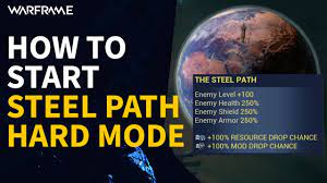 After being teased in several dev streams, the steel path is now warframe's patented hard mode. once you've cleared the entire star chart (including the orokin derelict), you get a message from teshin asking you to meet him. How To Start Warframe Hard Mode Steel Path Warframe Youtube