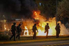 Carabinero alejandro galvez galvez muere en el día del joven combatiente. Rsg9fesw36bhrm