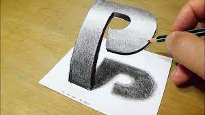 Graffiti art cool graffiti letters easy graffiti drawings wie zeichnet man graffiti graffiti creator 3d letters graffiti letters styles fancy letters bubble letters. Drawing 3d Letter P How To Draw Letter P With Graphite Pencil By Vamos Youtube