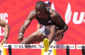 Despite lasting a mere 10 seconds, the men's 100 metres final is athletics' blue ribbon event at every olympic games. Grant Holloway Rai Benjamin Dominate Men S Hurdles At Olympic Trials