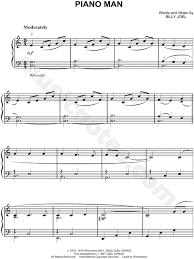 Anonymous february 20, 2015 at 7:05 pm. Billy Joel Piano Man Sheet Music Piano Solo In C Major Download Print Piano Sheet Music Piano Sheet Music Free Learn Piano