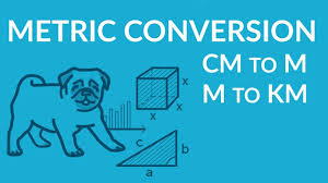 Metric Units Conversion Basics Cm To M M To Km And Simplify