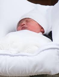Prince louis has blue eyes and darker hair than his brother photo: Baby Name Revealed Meet Prince Louis Of Cambridge Kate Middleton Style Blog