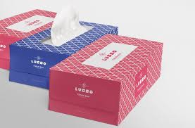 Free Premium Tissue Box Mockup Box Mockup Tissue Boxes Branding Mockup Psd Free
