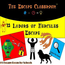 12 labours of hercules ii: 12 Labors Of Hercules Escape Room The Escape Classroom Tpt