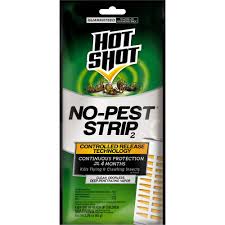 Simply remove the nuvan strips from their sealed enclosure and place inside their hanging holder (looks like an air freshener). Hot Shot 2 29 Oz No Pest Insect Strip Hg 5580 10 The Home Depot