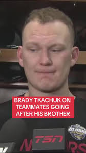 Brady Tkachuk puts family stuff aside as soon as he’s