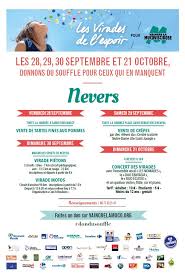 Vous étiez 3087 inscrits en équipe ou en individuel. Les Virades De L Espoir Se Tiendront A Nevers Les 28 29 30 Septembre Et 21 Octobre Nevers Agglomeration