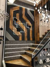 Lighting Showroom Profile Lighting Patternlight Staircase Stairway Design Ceiling Design Interior Design Wall Decor