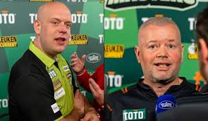 Van Gerwen vertelt Van Barneveld de waarheid achter de schermen in 's-Hertogenbosch
