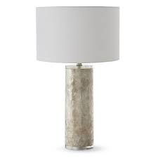 Mica Silver Table Lamp Silver Table Lamps Table Lamp Modern Lamp