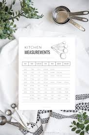 Kitchen Conversions Chart For Successful Baking Free