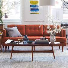 Choose from the available finishes. Reeve Mid Century Oval Coffee Table Pecan