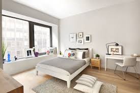 Beautiful Minimalist Room Featuring Ikea Nordli Bed And An Ikea Desk Nicely Done Bedroom Office Ikea Living Room Apartment Furniture Apartment Living Room