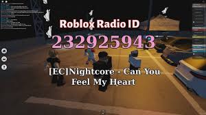 I need love and affection roblox id. Ec Nightcore Can You Feel My Heart Roblox Id Music Code Youtube
