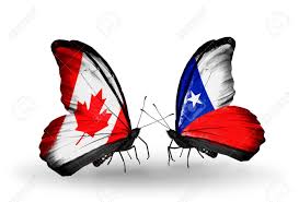 Chile w have scored an average of 1 goals per game and canada w has scored 2 goals per game. Two Butterflies With Flags On Wings As Symbol Of Relations Canada And Chile Stock Photo Picture And Royalty Free Image Image 24361454