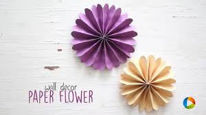 As always, the diy option is so affordable and customizable! Paper Flowers For Wall Decoration Arte Inspire