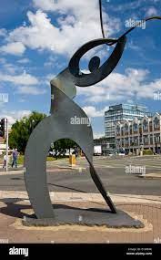 Art sculpture in southampton city hi-res stock photography and images -  Alamy