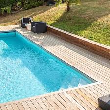 Margelles Et Terrasses En Bois Massif Durable Piscinelle