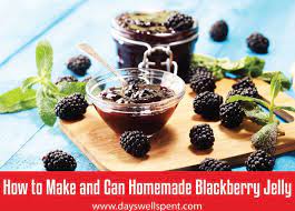 Maybe you would like to learn more about one of these? How To Make And Can Homemade Blackberry Jelly