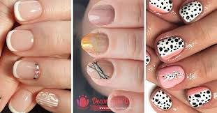Nail art para decorar como si fueras una manicura profesional. Https Xn Decorandouas Jhb Net Unas Cortas