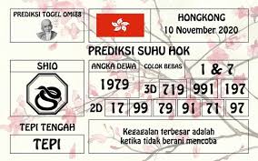 Syair Togel Hk 10 November 2020 Prediksi Syair Manadototo