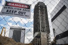 As trump plaza stood for one last day, atlantic city locals remembered the casino's past while mike lopez, of atlantic city, talks about the implosion of trump plaza the day before it will be taken down. Jjsqo6wdfsm19m