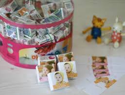 Korean Candy For Party Favor It Has A Cool Package They Put Children S Face On T Party Favors Baby Birthday First Birthday Party Favor Diy 1st Birthday Party