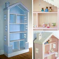 カワイイ収納はいかが ドールハウス風のカラーボックス alice s dollhouse tall bookcase ドールハウスの家具 子供部屋の家具 子供用家具