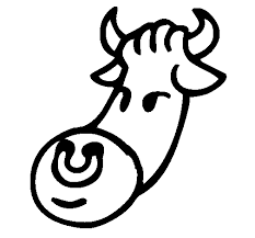 13 years ago free hand, no pencil, no erasing, all sharpie. Cow Head Coloring Page Coloringcrew Com