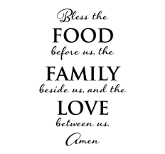 Morningstar quantitative ratings for equities (denoted on this page by) are generated using an algorithm that compares companies that are not under analyst coverage to peer companies that do. Bless Food Family Love Amen Wall Quotes Decal Wallquotes Com