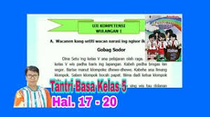 Kunci jawaban buku tematik tema 4 kelas 6 globalisasi kurikulum 2013 revisi buku kunci berkelas from id.pinterest.com Uji Kompetensi Wulangan 1 Tantri Basa Kelas 5 Hal 17 20 Youtube