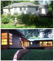 Before After Exterior Remodel By Vanillawood Design Build Firm Just Outside Portland Oregon Building Design Design Build Firm Custom Home Builders