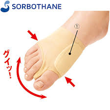 ソルボ外反母趾サポーター スーパーメッシュ薄型 セシール Cecile