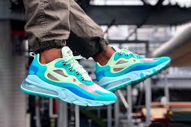 Nike air cushioning reduces the weight of the shoe without reducing performance. Nike Air Max 270 React More Best Instagram Sneaker Photos