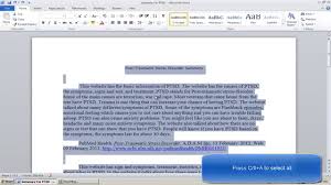 Click the down arrow next to format a mla format: How To Double Space In Microsoft Word 2010 Youtube