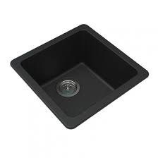 Free two day shipping available. Buy Black Granite Quartz Stone Kitchen Laundry Sink Single Bowl Top Under Mount 422 422 203mm Online Upto 50 Off