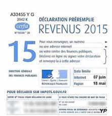 Dans son communiqué de presse le calendrier de la prochaine campagne d'impôt sur le revenu. Declaration De Revenus 2015
